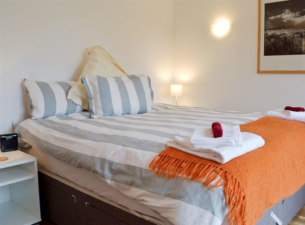 Comfortable double bedroom at Owls Roost in Aldeburgh, Suffolk
