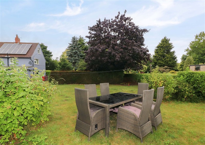 Enjoy the garden at Oxcroft View, Oxcroft near Bolsover