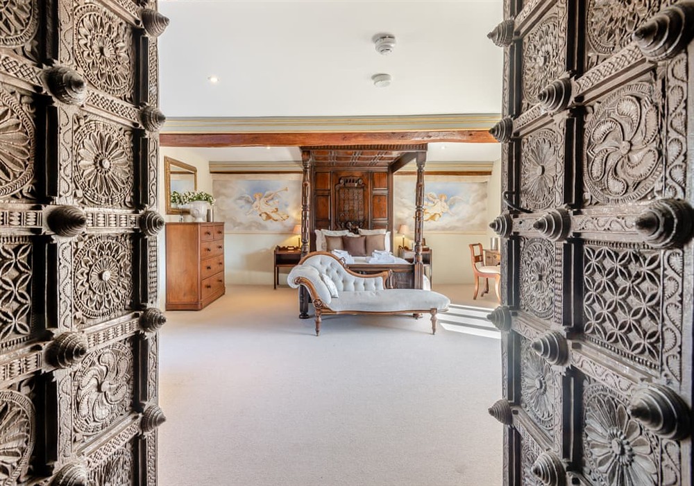 Double bedroom at Oxnead Hall in Oxnead, near Brampton, Norfolk