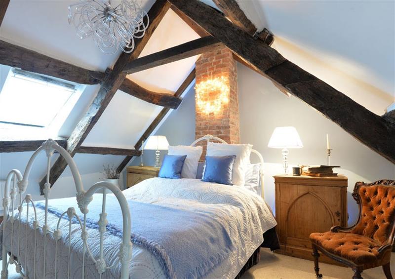 One of the double bedrooms at Oyster Cottage, Beaumaris, Gwynedd