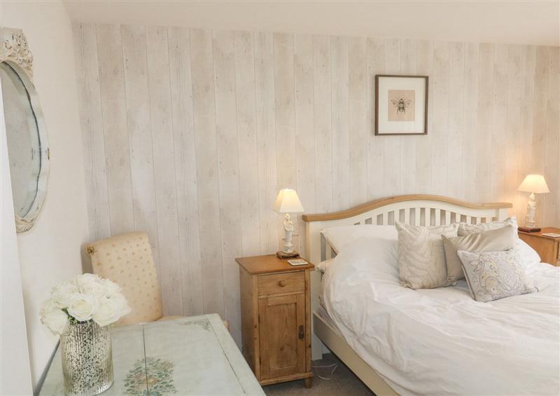One of the 2 bedrooms at Oyster Cottage, St Anns Chapel
