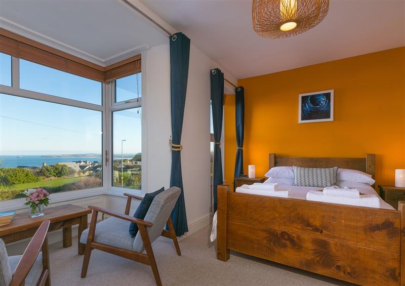 This is a bedroom at Oystercatcher House, Carbis Bay