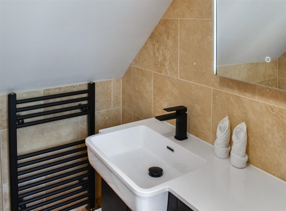 Bathroom at Pabi in Nansidyll, Dyfed