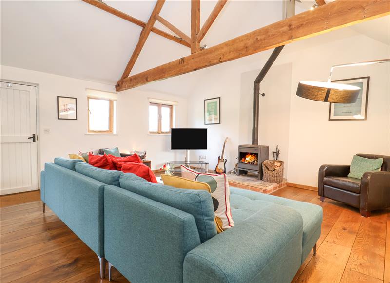 The living room at Packway Barn, Halesworth