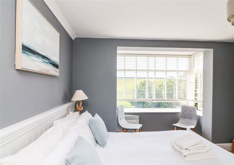 One of the bedrooms at Paddlers Rest, Hope Cove