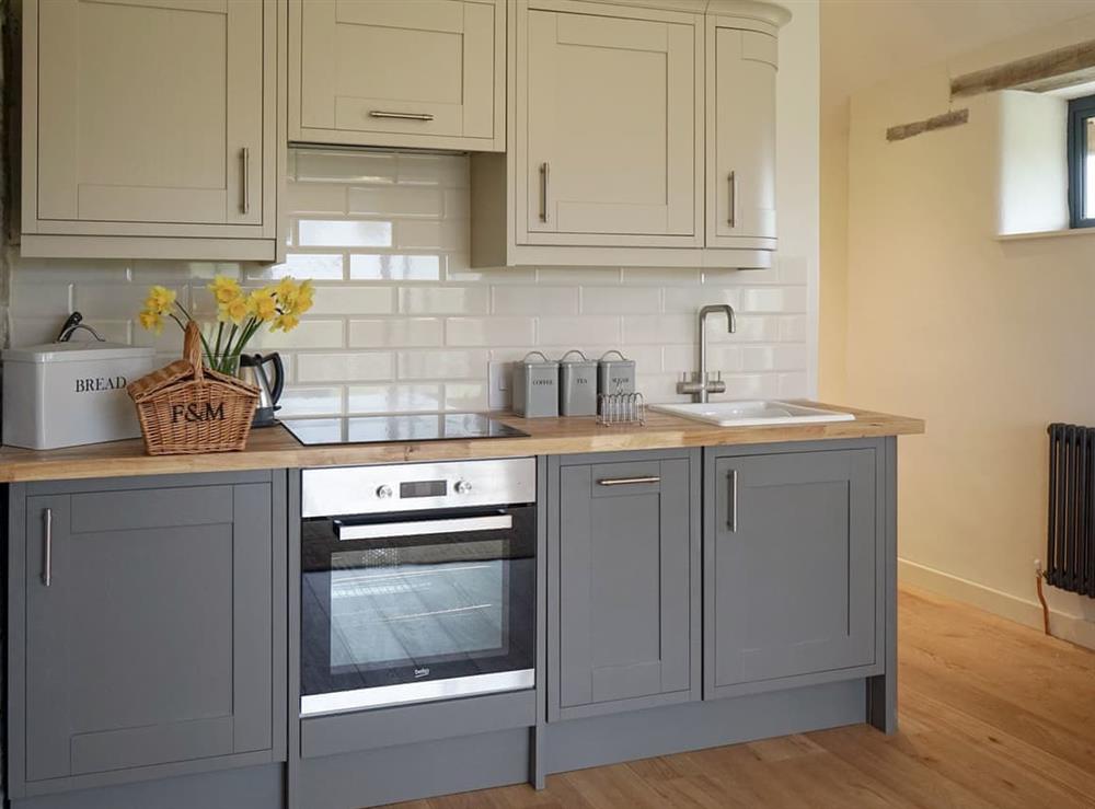 Kitchen at Paddock View in Knole, near Langport., Somerset