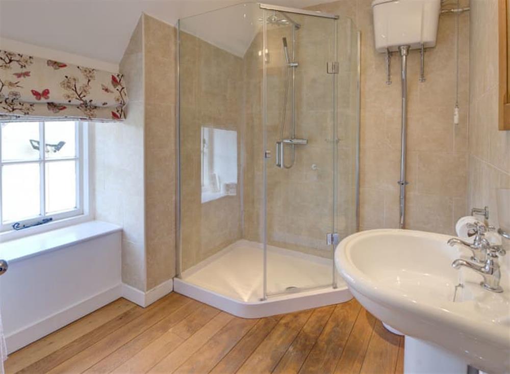 Shower room at Paddocks Nook in Chipping Campden, England