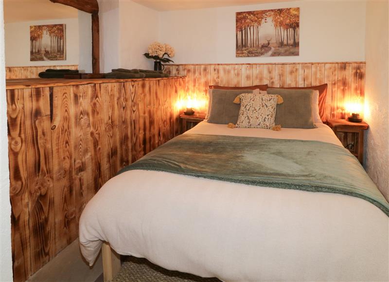 This is a bedroom at Paddy Joes Barn, Meenalargan near Glenties