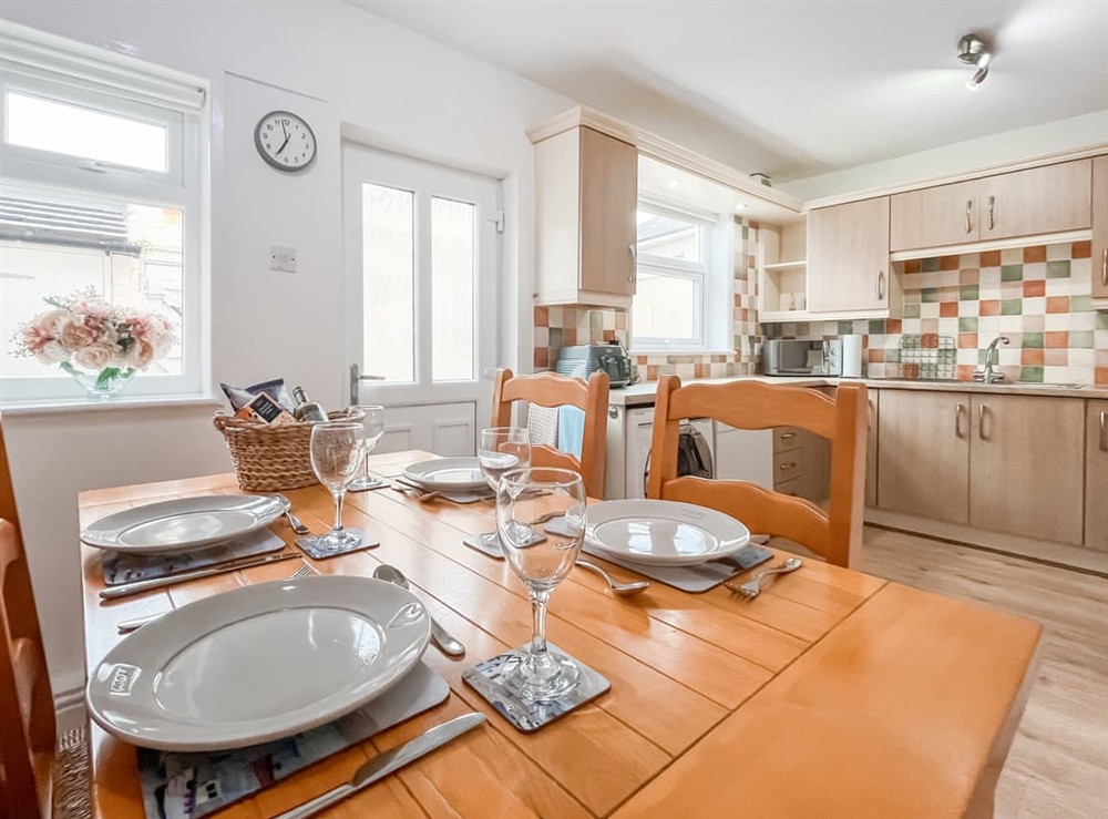 Kitchen/diner at Paddys Cottage in Marske By The Sea, Cleveland