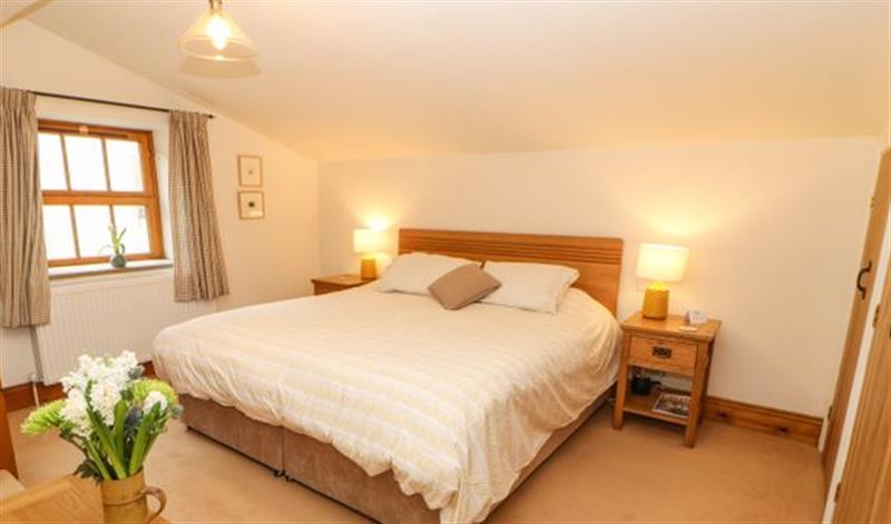 One of the  bedrooms at Padley Barn, Reeth