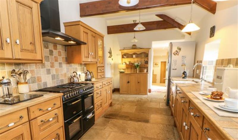 This is the kitchen at Padley Barn, Reeth