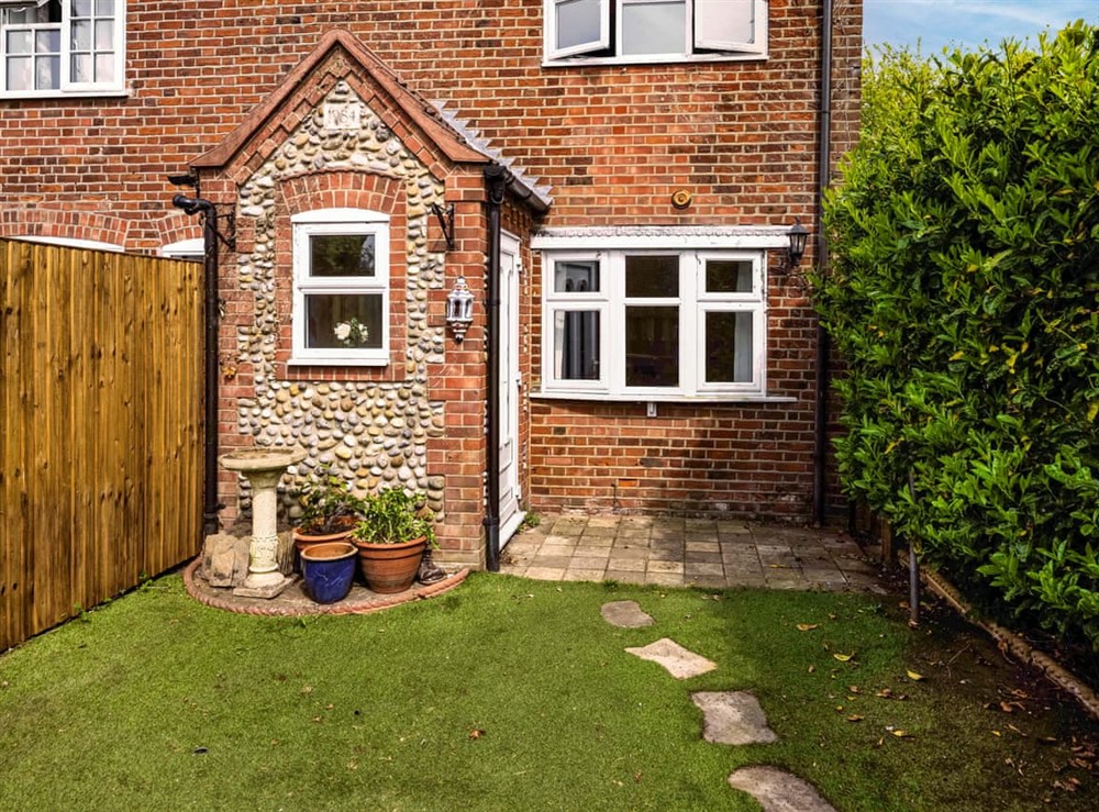 Outdoor at Painters Cottage in Hemsby, Norfolk