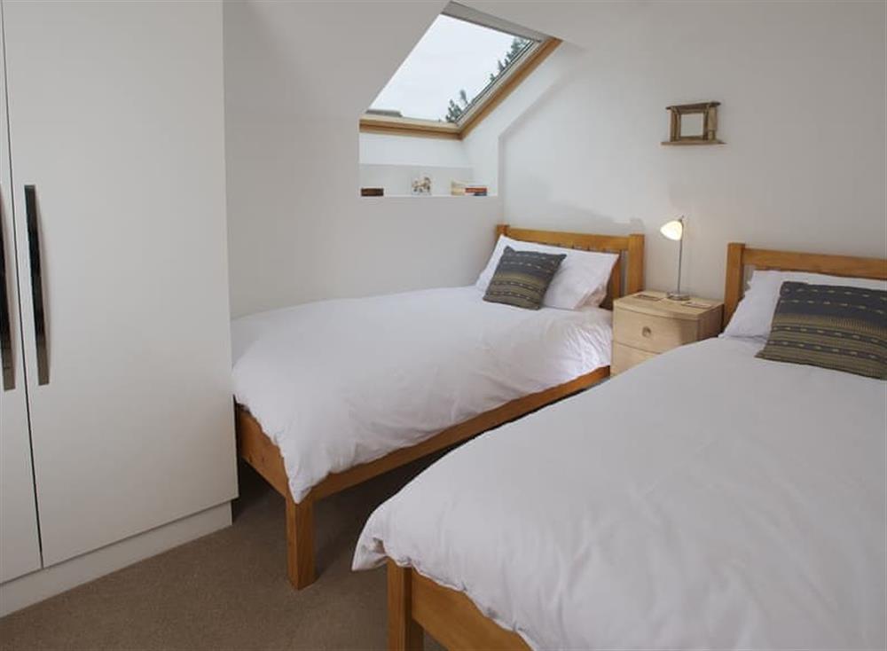Twin bedroom at Painters Cottage in , Weymouth & Portland