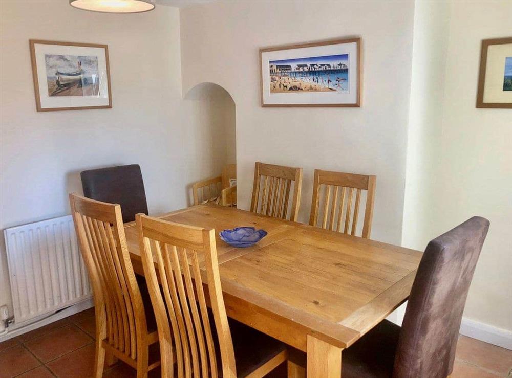Dining Area at Pakefield Cottage in Lowestoft, Suffolk