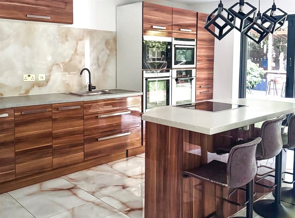 Kitchen at Palm Beach House in Bournemouth, near Christchurch, Dorset