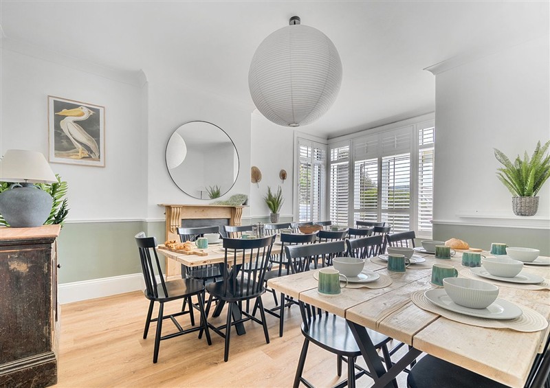 Dining room at Palm House, Newquay