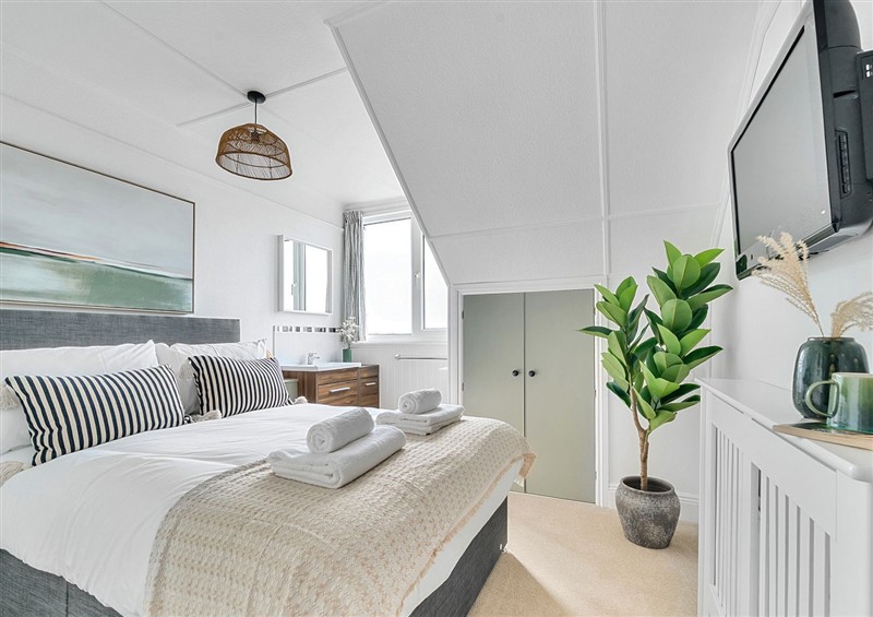 One of the 9 bedrooms at Palm House, Newquay