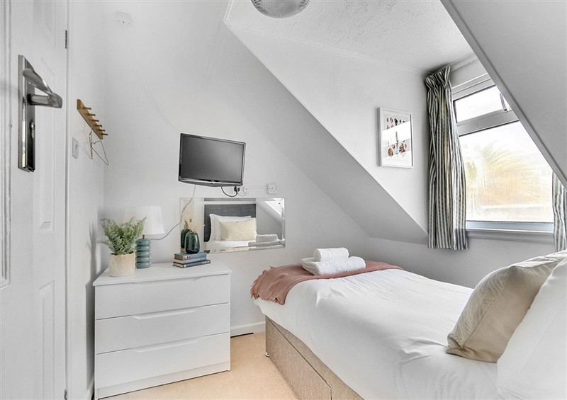 This is a bedroom at Palm House, Newquay