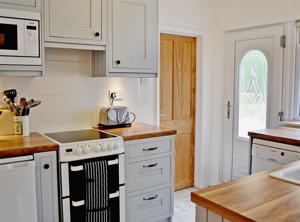 Kitchen at Palm Leas in Ilfracombe, Devon