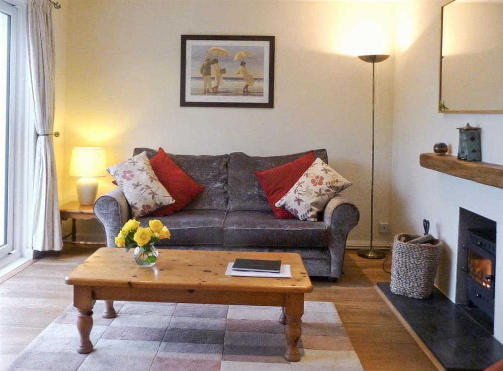 Living room at Palm Leas in Ilfracombe, Devon