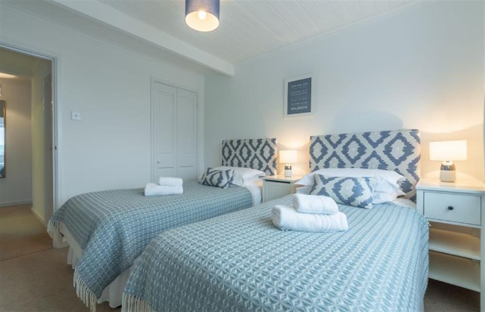 Bedroom four with 3’ twin beds at Palm Trees, Polzeath
