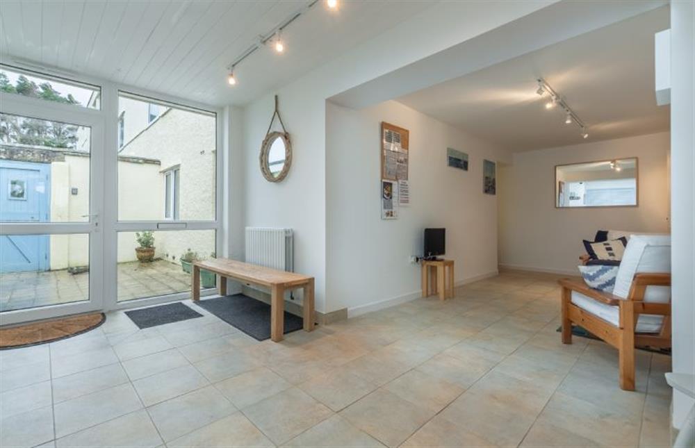 Spacious entrance with separate seating area (photo 2) at Palm Trees, Polzeath