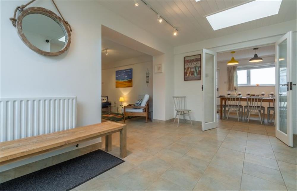 Spacious entrance with separate seating area (photo 3) at Palm Trees, Polzeath