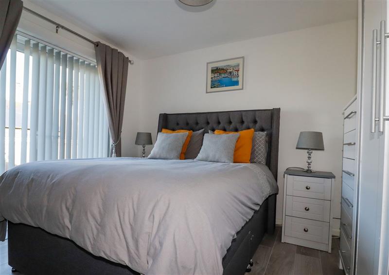 This is a bedroom at Palm View, Holywell Bay