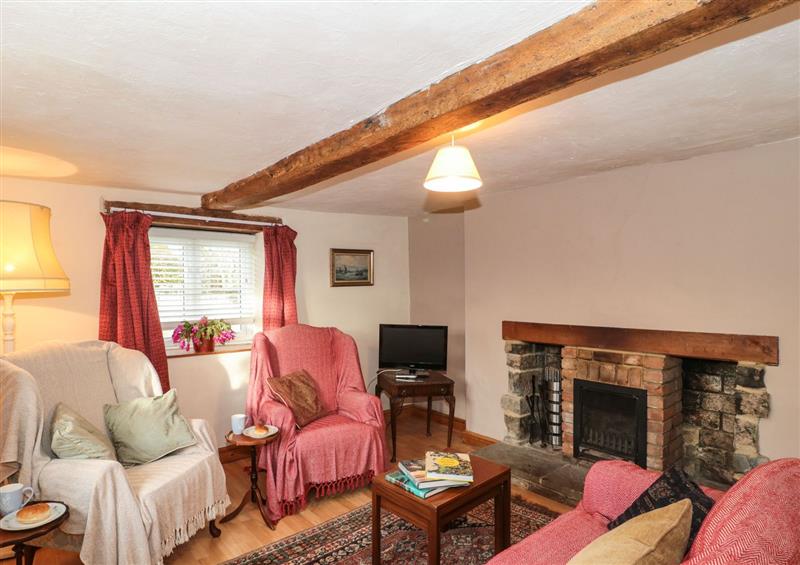 The living room at Palmers Green Cottage, Hatch Beauchamp near Wrantage