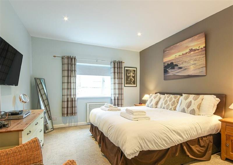 One of the 4 bedrooms at Palmers Rest, Beadnell