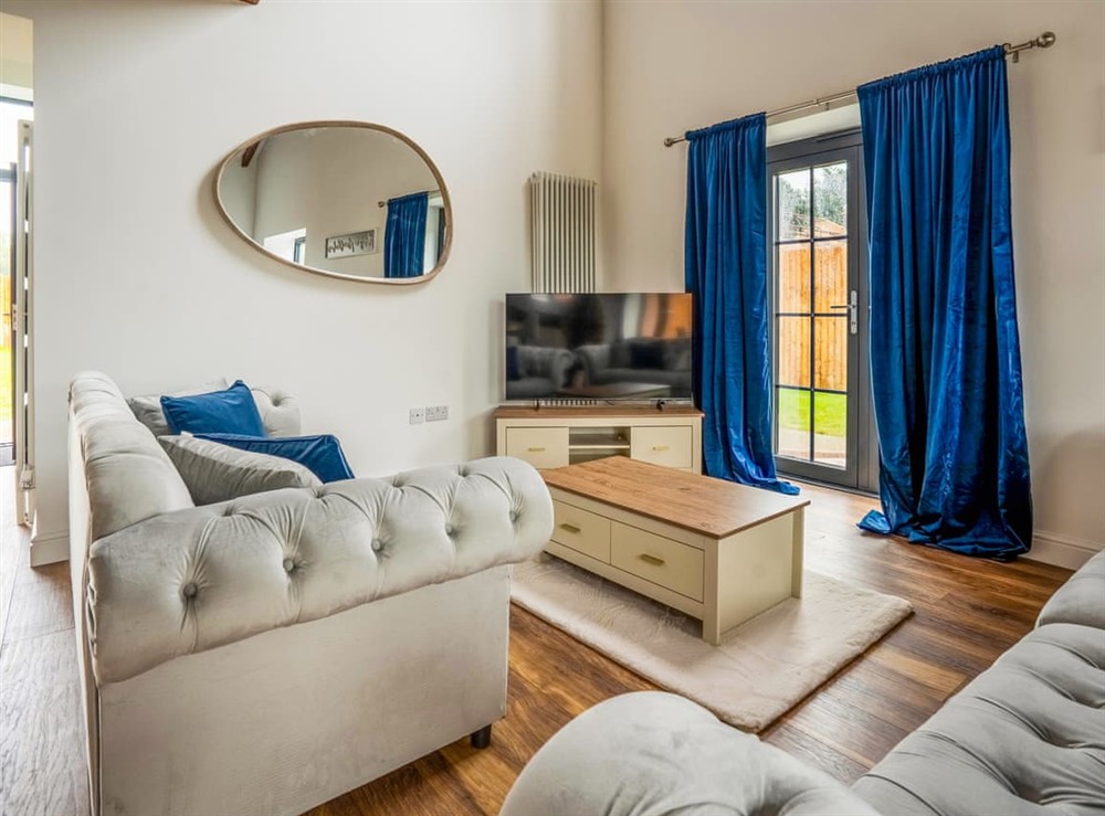 Living area at Pams Place in Carlton Colville, Suffolk