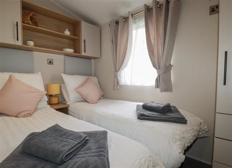 This is a bedroom at Pams Place, Crantock