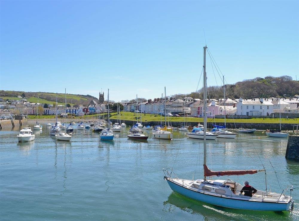 Aberaeron Harbour at Pandy Cottage in Cribyn, Cardigan and Ceredigion, Dyfed
