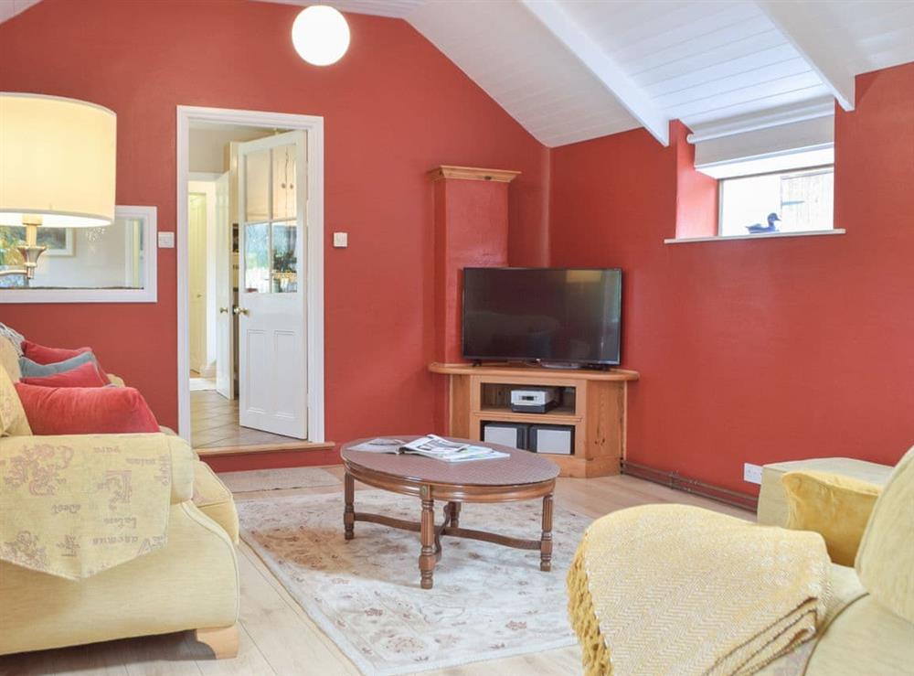 Living area at Pandy Cottage in Cribyn, Cardigan and Ceredigion, Dyfed
