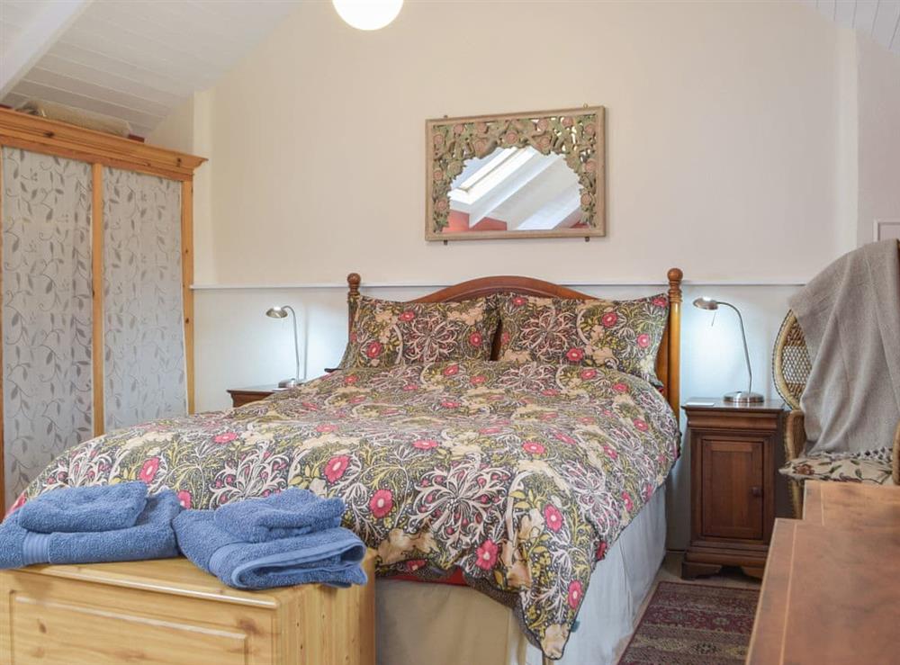 Sleeping area at Pandy Cottage in Cribyn, Cardigan and Ceredigion, Dyfed