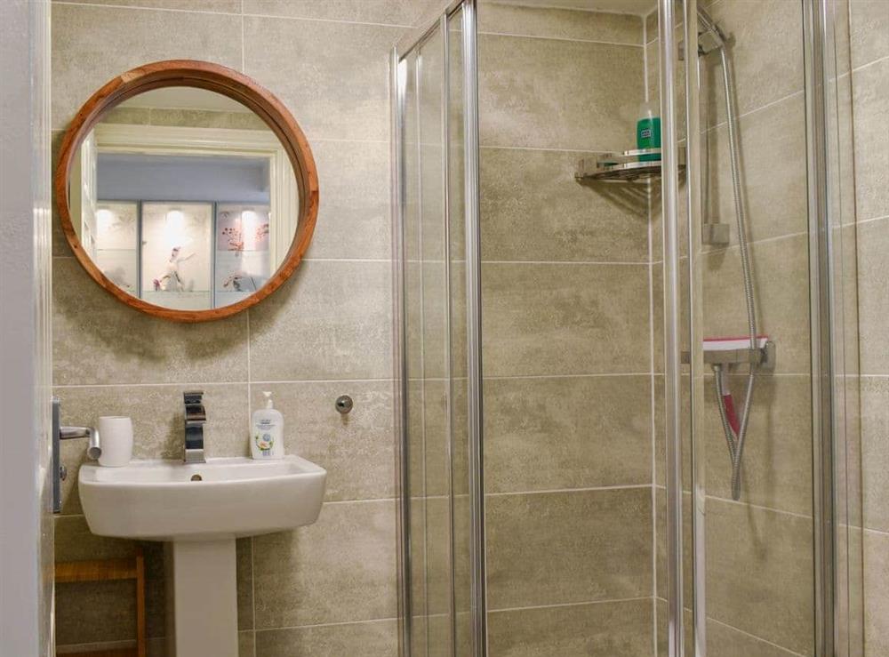 Shower room at Panoramic Apartment in Poole, Dorset