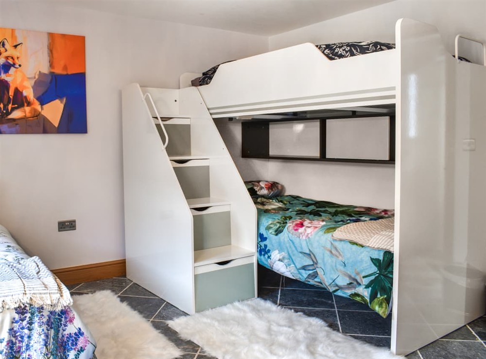 Triple bedroom at Pansi in Nansidyll, Dyfed