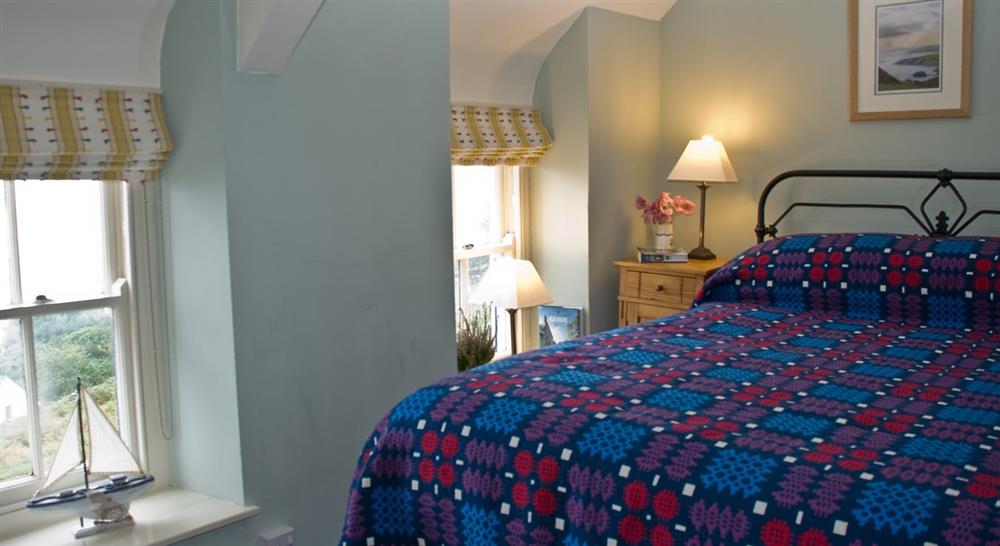 Double bedroom at Pant Rhiw Cottage in Pwllheli, Gwynedd