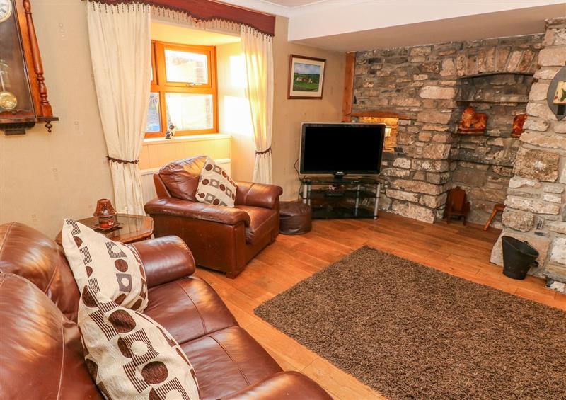 This is the living room at Pant Teg Farm, Carmarthen