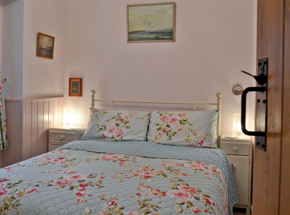 Double bedroom at Panteg Cottage in Nebo, near Aberaeron, Ceredigion