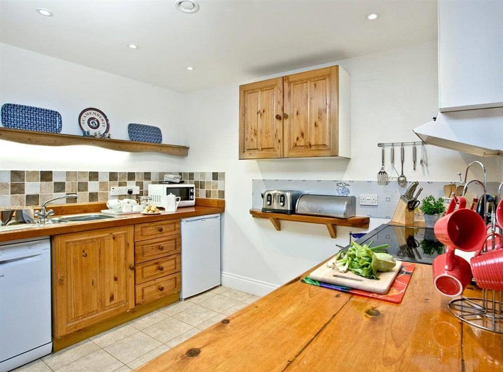 Fitted kitchen area (photo 2) at Papermaker’s Cottage in Bow Creek, Nr Totnes, South Devon., Great Britain