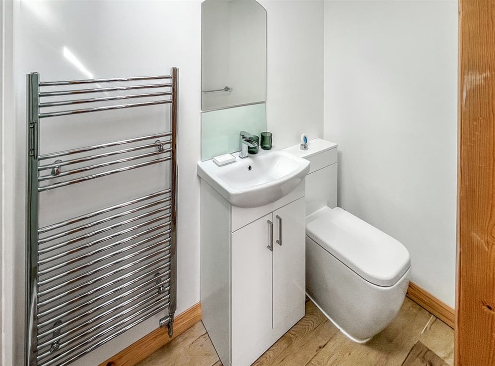 Bathroom at Parade Annex in Greatstone, near Dungeness, Kent