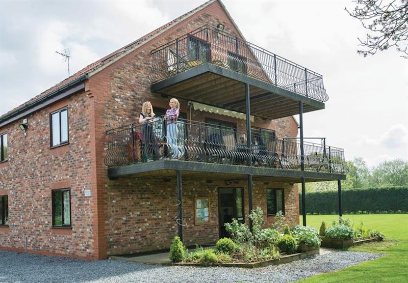 Kingfisher House at Paradise Lakeside Lodges in Yorkshire, North of England
