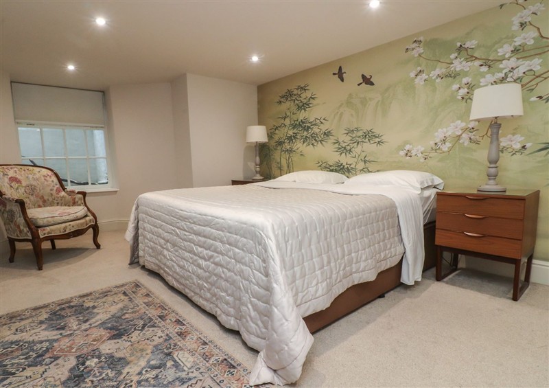 This is a bedroom at Paramount Apartments, Lytham St. Annes