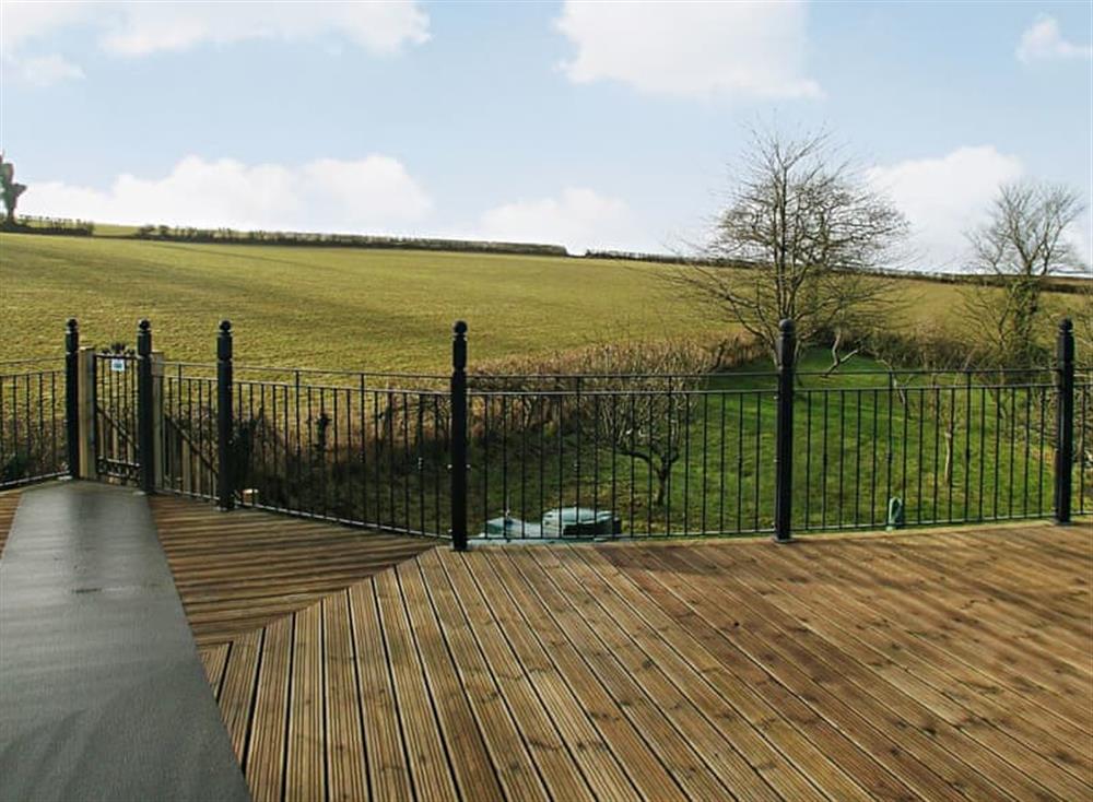 Beautiful views of the surrounding countryside at Parc Y Bryn Lodge in Broadlay, near Ferryside, Dyfed