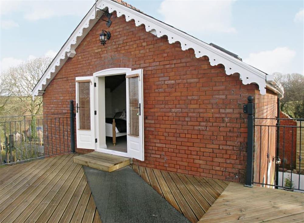 Exterior at Parc Y Bryn Lodge in Broadlay, near Ferryside, Dyfed