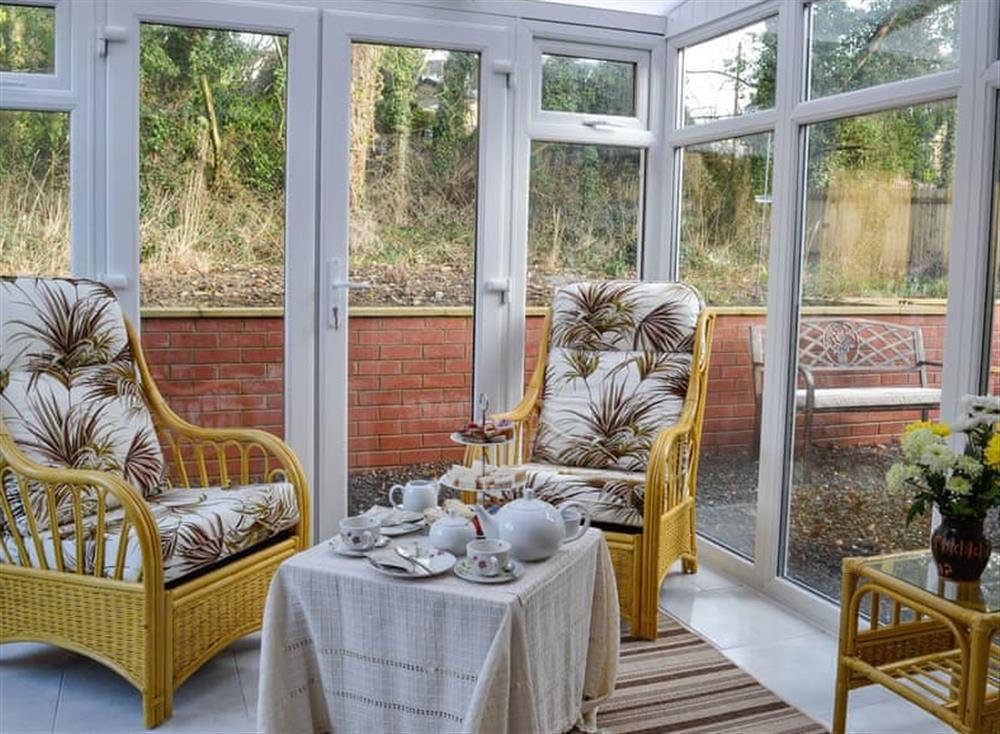 Conservatory at Park Cottage in Dunragit, near Stranraer, Wigtownshire