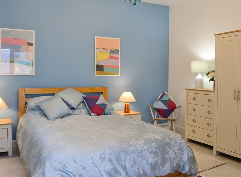 Double bedroom at Park Cottage in Dunragit, near Stranraer, Wigtownshire