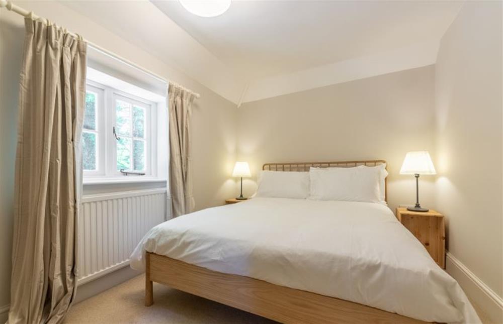 First floor: Bedroom two with 5ft king size bed at Park Cottage, Fring near Kings Lynn