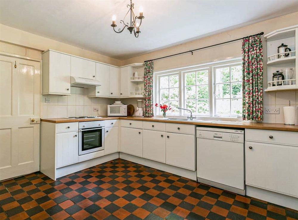 Kitchen at Park Cottage in Kirdford, West Sussex